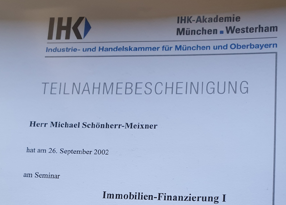 IHK Immobilien Finanzierung